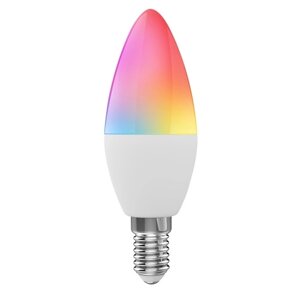 WiFi Smart Bulb RGB + W + C Светодиодная свеча