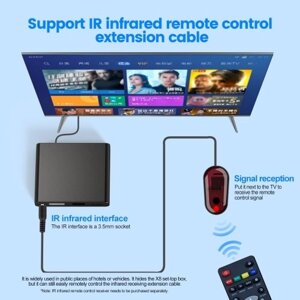 X8 4K Цифровой медиаплеер Mini TV Box Рекламная машина TF-карта U Воспроизведение диска H. 265 / HEVC Loop Play Auto Play с дистанционным управлением