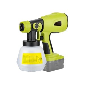 Замена беспроводного распылителя краски для батареи DEWALT RYOBI 20 В макс, ручного электрического распылителя краски с контейнером 1000 мл (батарея в комплект не входит)